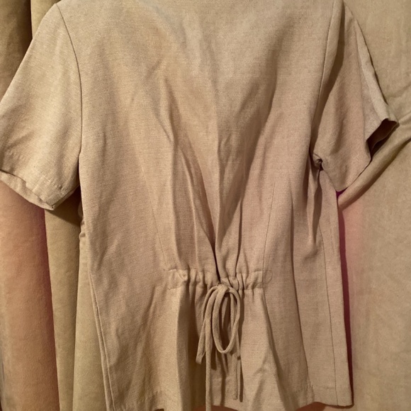 Vintage Premier international brown blouse size small - Picture 4 of 4